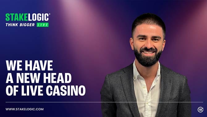 stakelogic new head of live casino